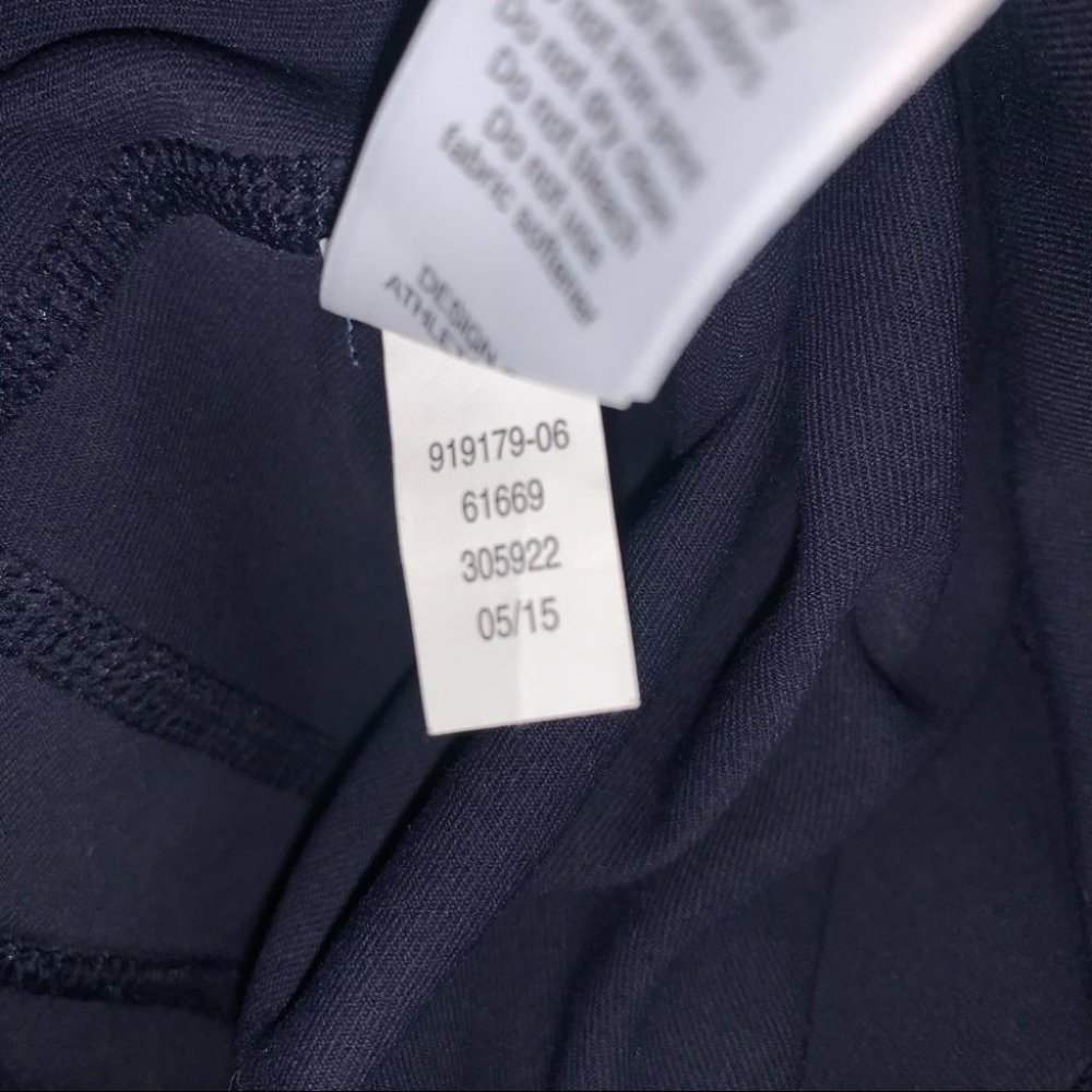 Athleta Straight‎ Up Pant XS Navy Power Pilayo - Picture 10 of 10
